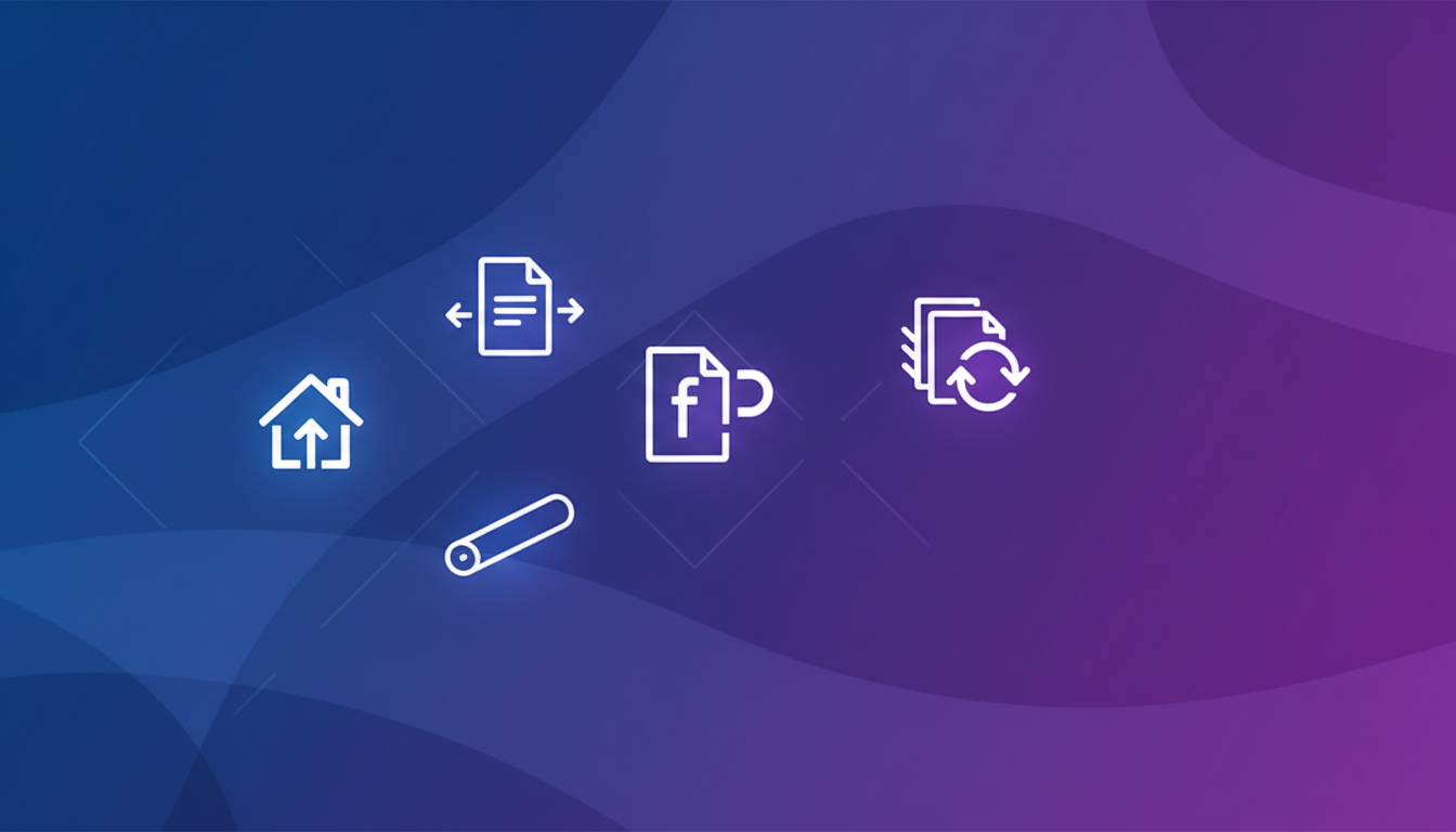 PDF Conversion Tools for Real Estate Professionals