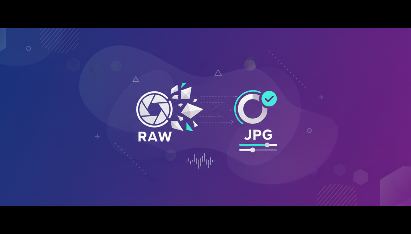 RAW to JPG Photo Processing: Complete Guide for 2025